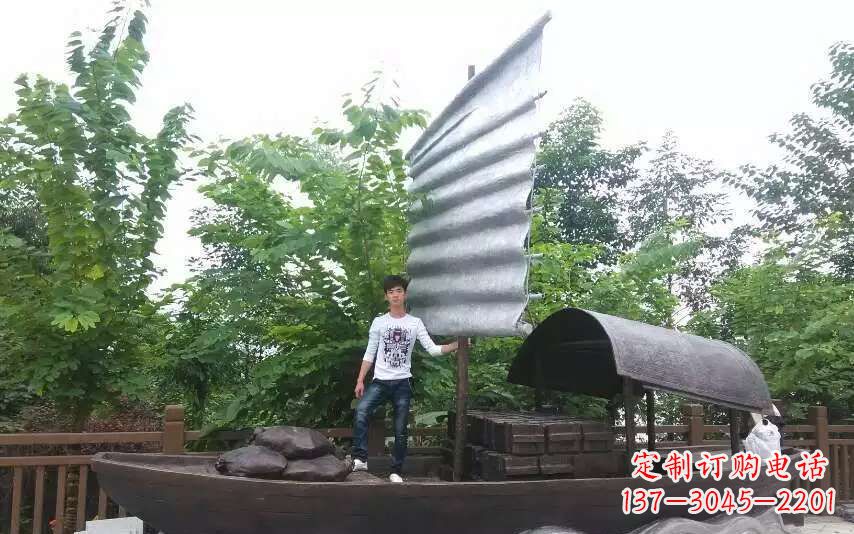 张掖高品质帆船铜雕