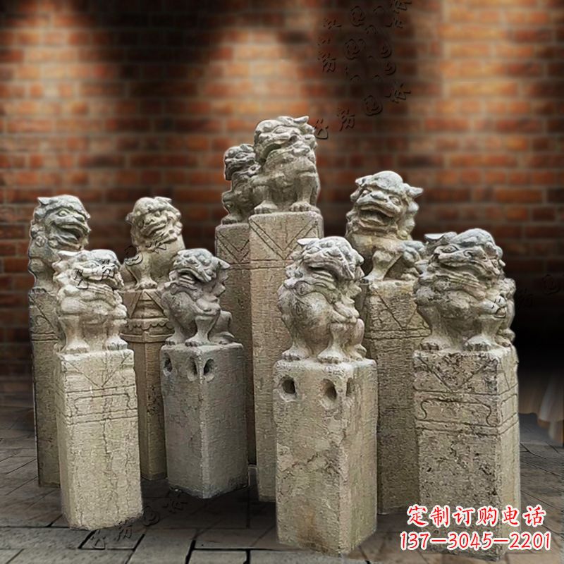 张掖仿古栓马雕塑