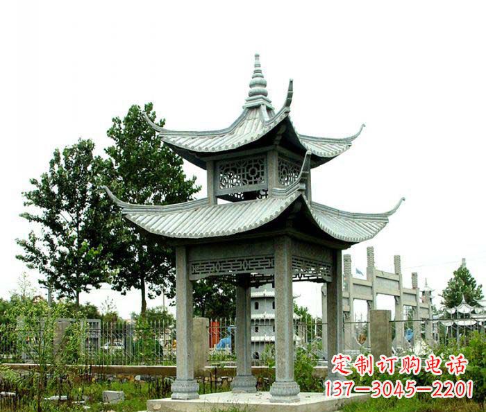 张掖中领雕塑凉亭雕塑雕刻精美,展示经典