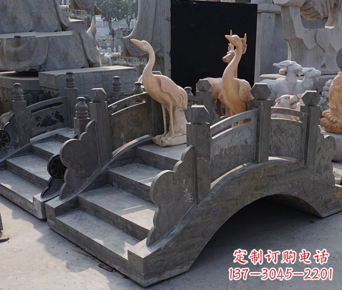 张掖仿古小型石拱桥_1
