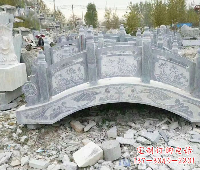 张掖仿古石拱桥雕塑