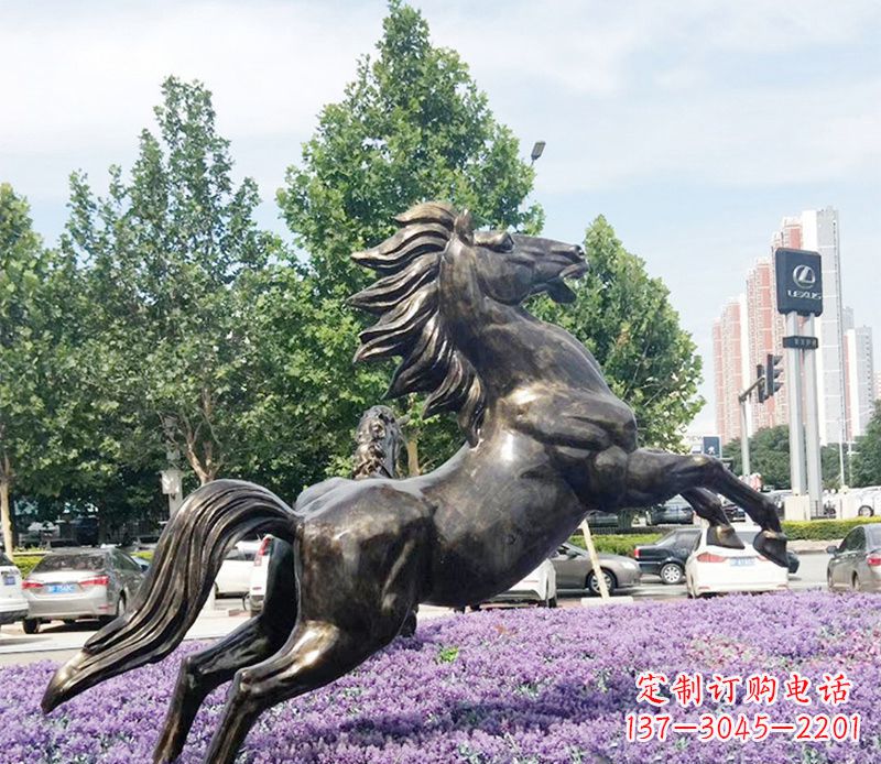 张掖新题目立体奔马·浪漫山林