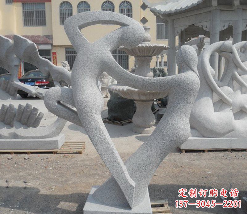 张掖中领雕塑独具匠心的“浪漫幸福·情侣小品雕塑”
