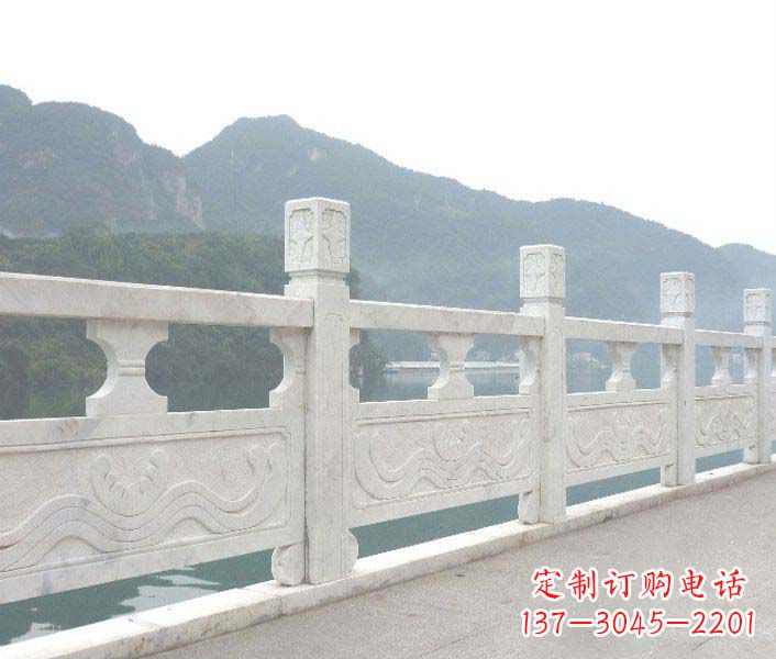 张掖高品质公园大理石栏板景观石雕