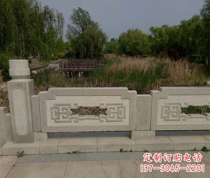 张掖优雅大气的公园栏板雕塑