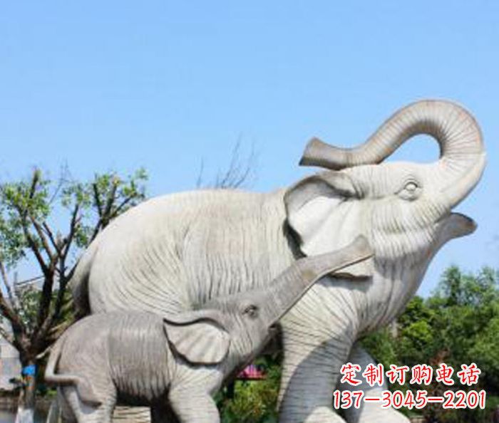 张掖流动的大理石动物雕塑