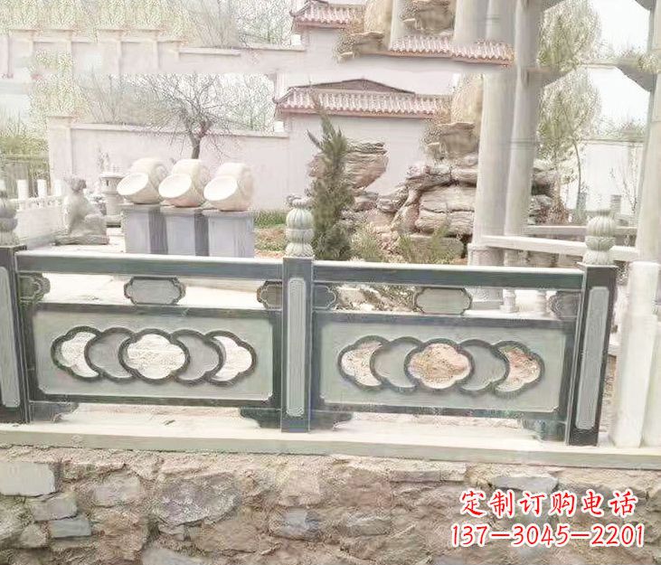 张掖公园仿古栏板石雕