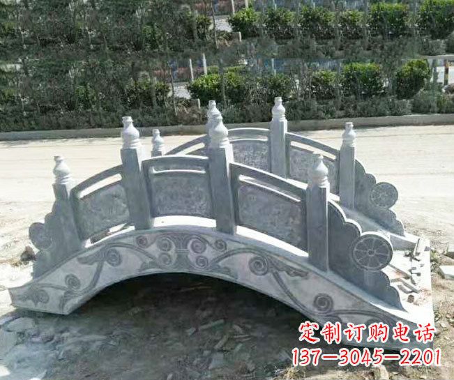 张掖公园仿古石拱桥景观石雕