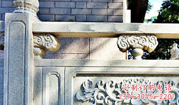 张掖中领雕塑公园仿古石栏板