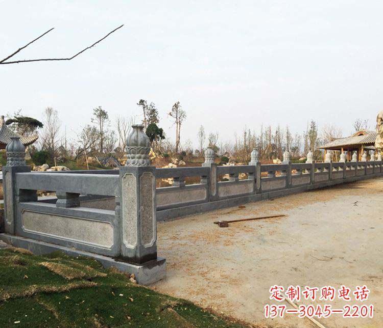 张掖公园仿古石栏板景观石雕