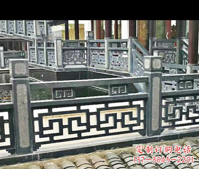 张掖中领雕塑精致仿古石栏板
