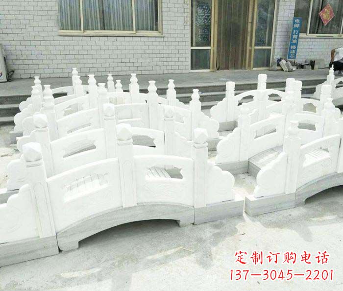 张掖专业定制大理石拱桥雕塑