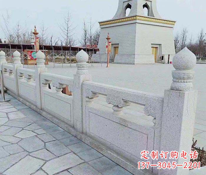 张掖精美大理石栏板石雕