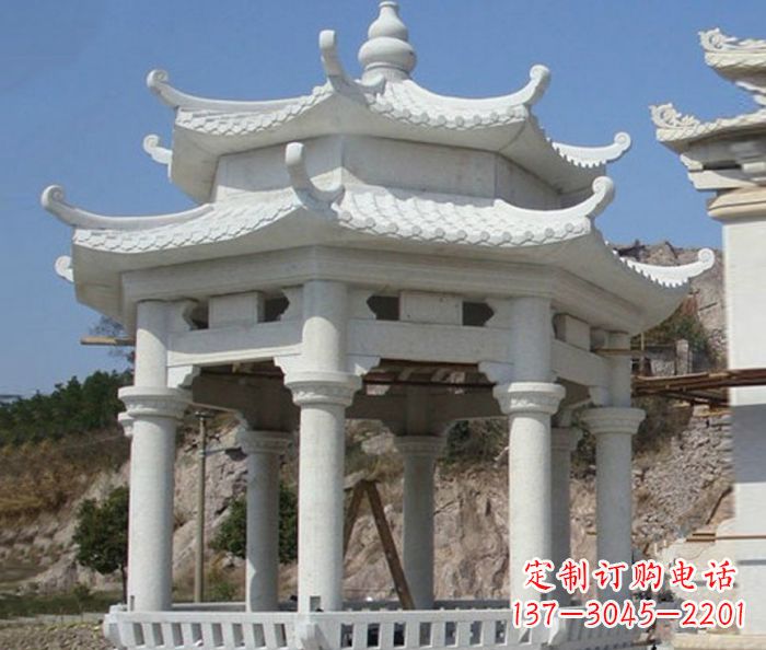张掖专业汉白玉凉亭雕塑