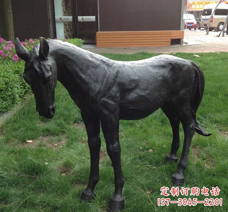 张掖大型雕塑装置——马雕塑