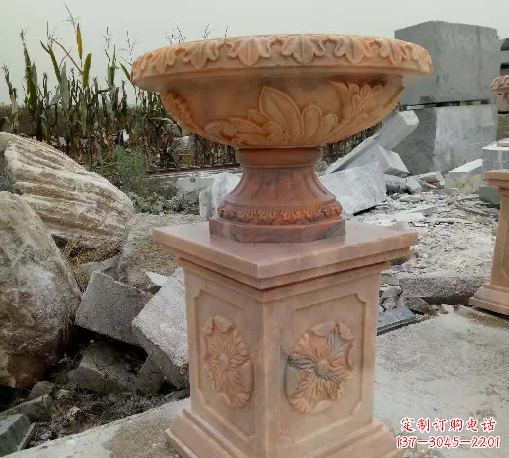 张掖高端花盆雕塑