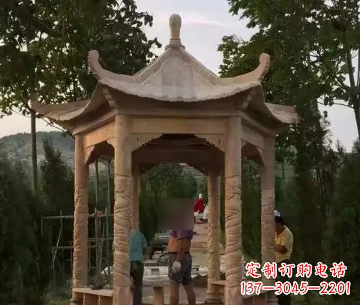 张掖中领雕塑凉亭雕塑