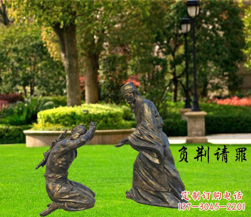张掖典藏无双·名人铜雕