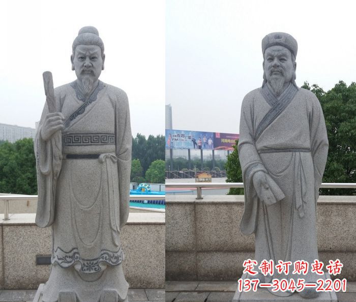 张掖追随韩非、韩愈传统,精品石雕——韩愈雕塑