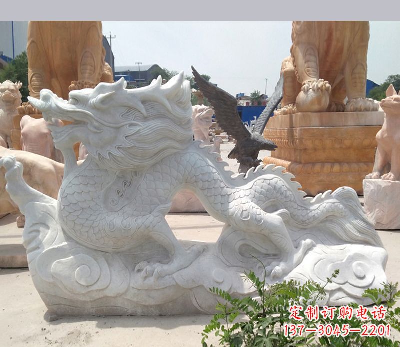 张掖古代风格的动物石雕