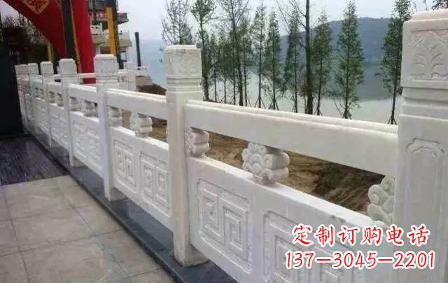 张掖专业精致的汉白玉栏板雕塑