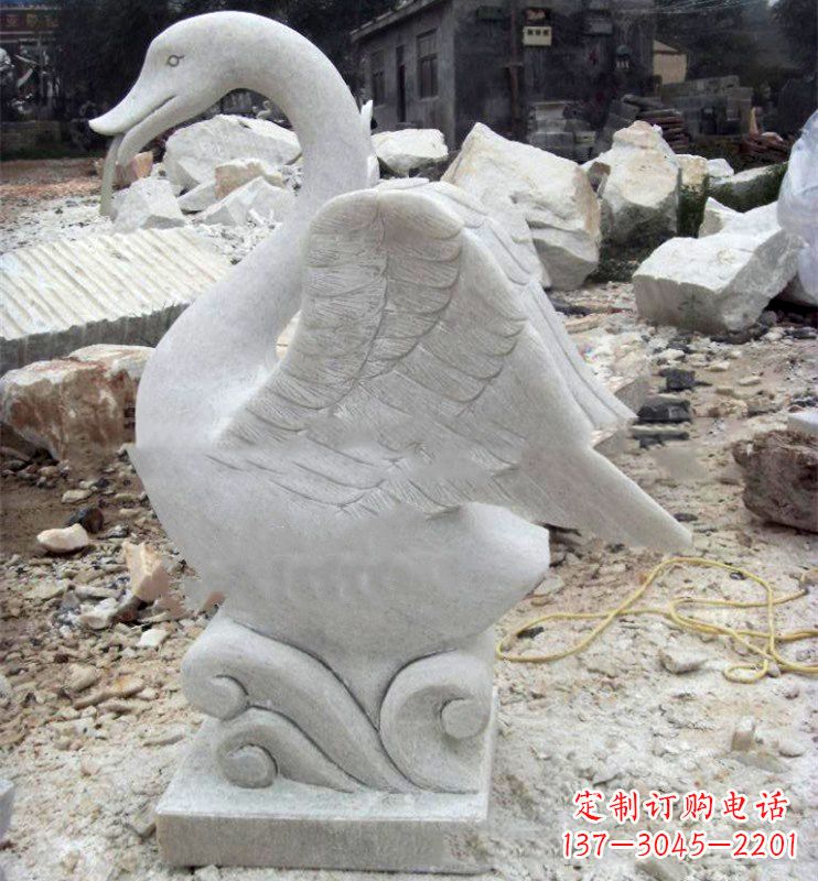 张掖品质卓越的天鹅雕塑