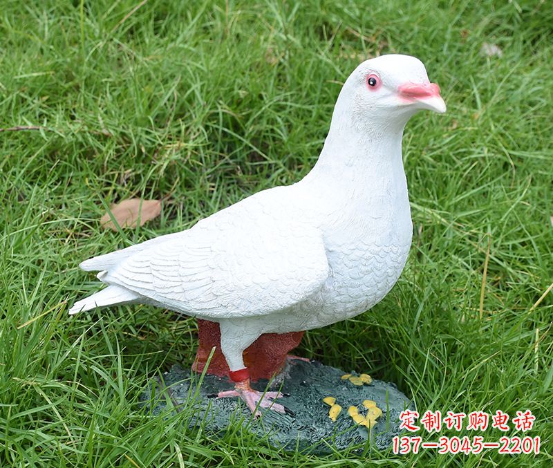张掖全球纪念和平鸽雕塑