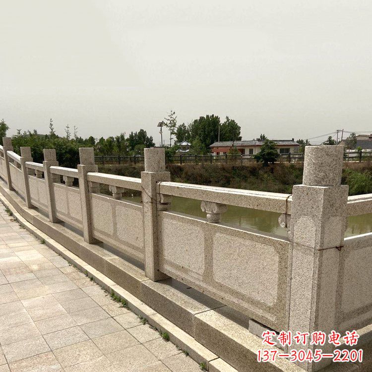 张掖中领雕塑河道石栏板雕塑：定制精美绝伦