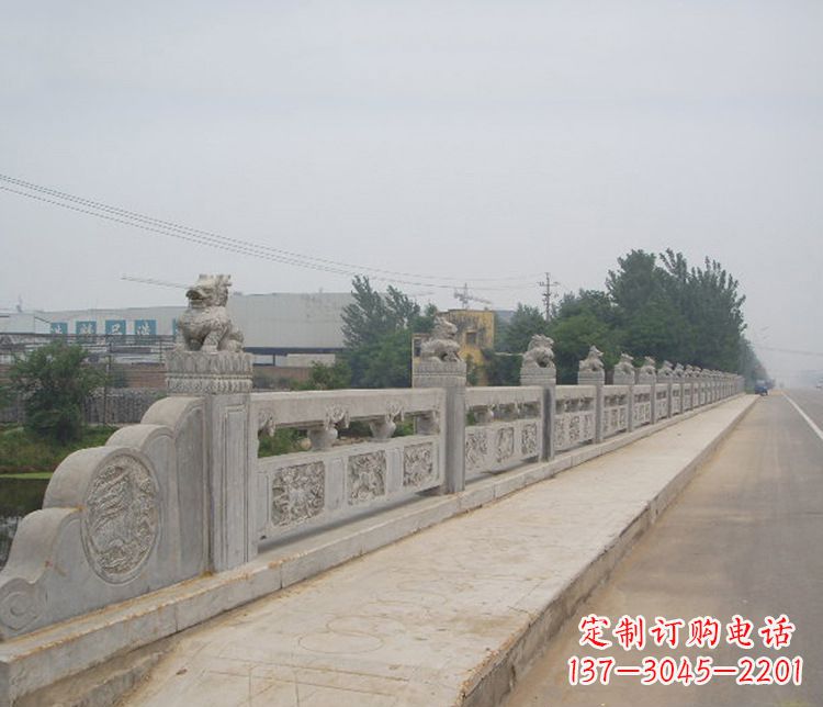 张掖专业的护城河大理石栏板石雕