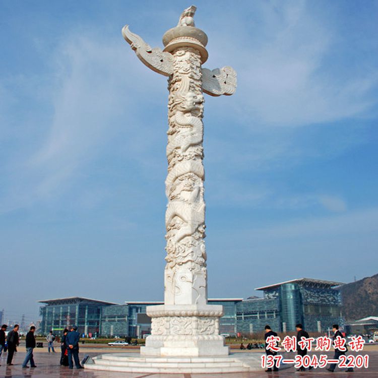 张掖华表石柱子城市广场景观柱