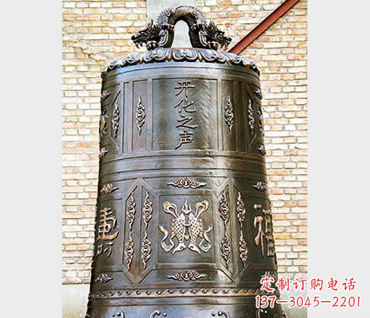 张掖金光寺景观铜钟—让你的家园完美演绎传统韵味