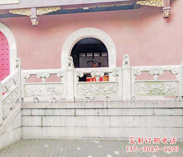 张掖中领雕塑:大理石栏板雕塑