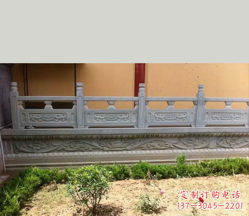 张掖尊贵而古典的大理石栏板雕塑