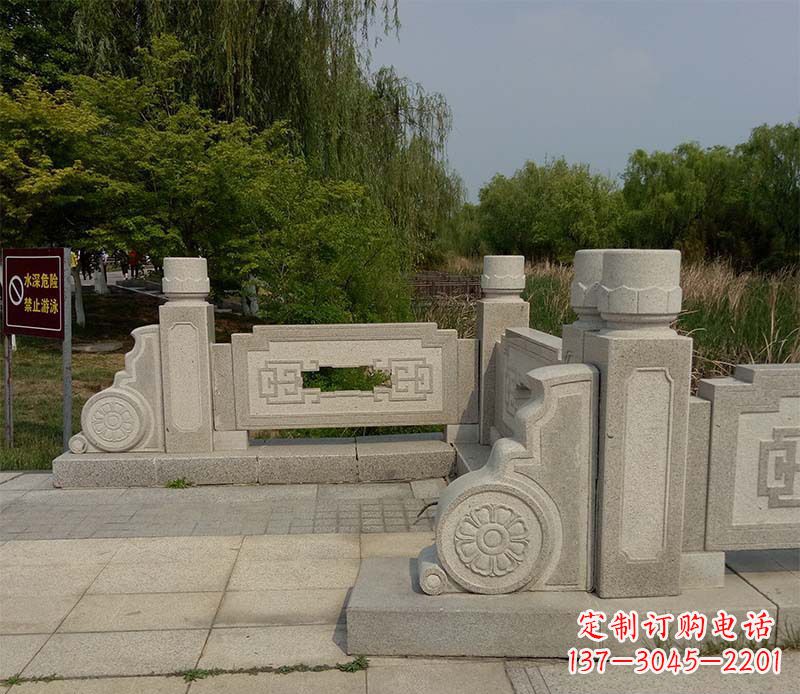 张掖大理石栏板石雕,精美绝伦