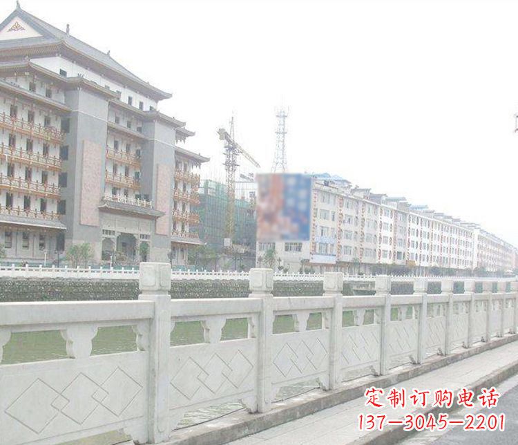张掖流光溢彩的大理石栏板石雕