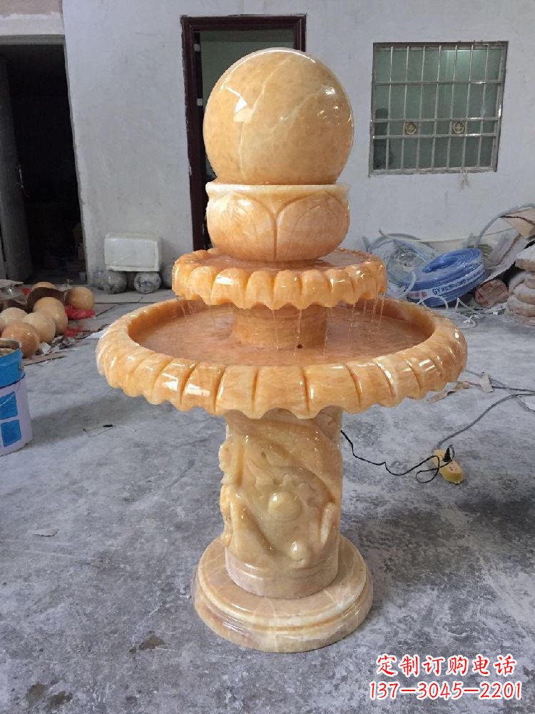 张掖品位客厅的福气——风水球雕塑