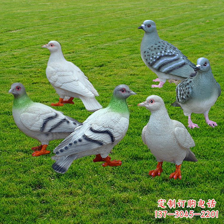张掖兰州和平鸽雕塑