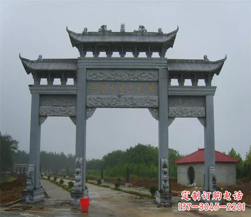 张掖传承古典,艺术铸就灵动雕塑——中领雕塑定制牌坊石雕