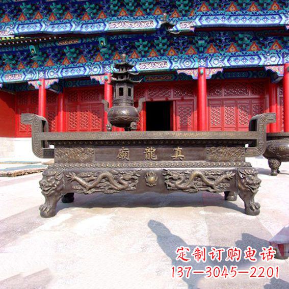 张掖庙宇香炉雕塑