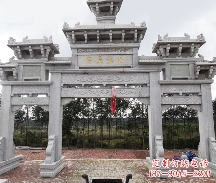 张掖石牌坊石牌楼