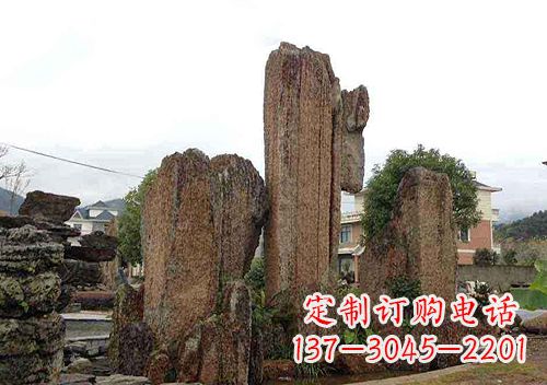 张掖石笋石假山