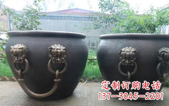 张掖水缸寺庙景观铜雕