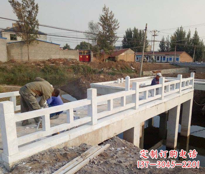 张掖寺庙景观汉白玉栏板石雕