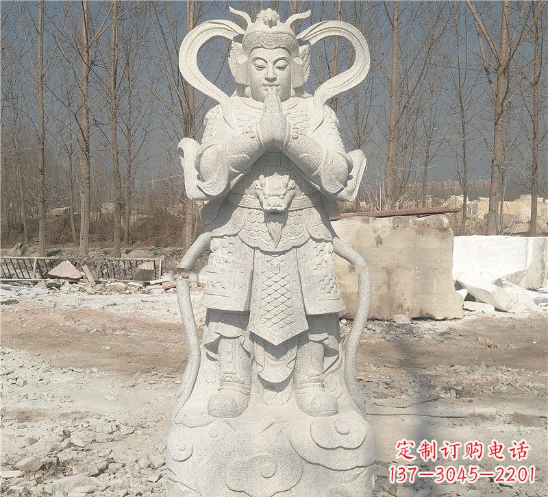 张掖寺庙韦陀菩萨雕塑
