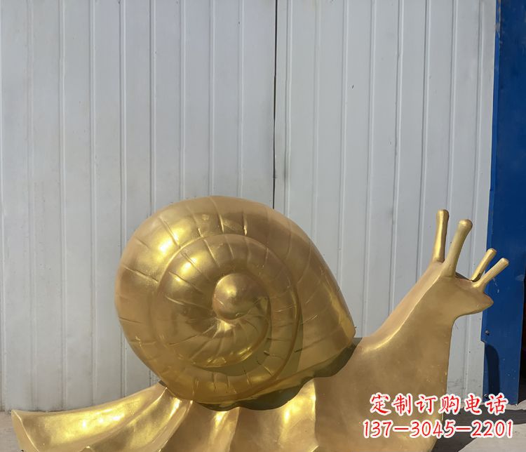 张掖铜雕创意蜗牛雕塑