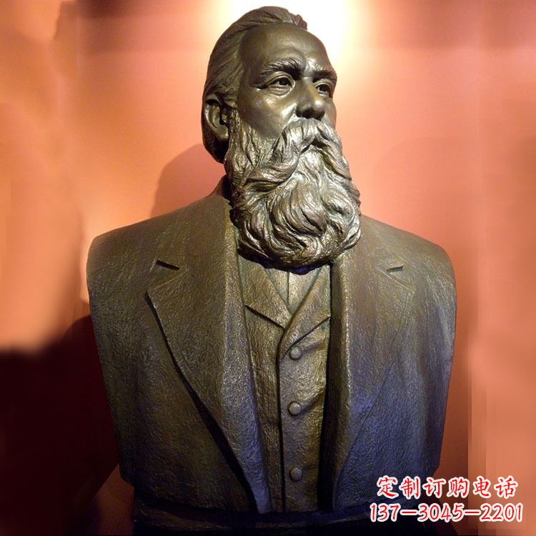 张掖铜雕马克思雕塑