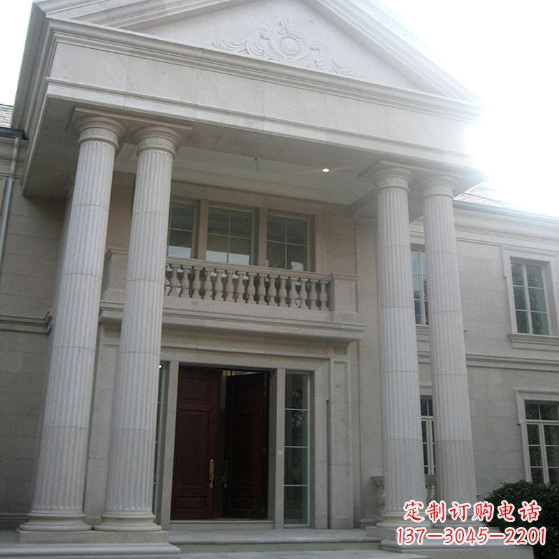 张掖外墙罗马柱石雕