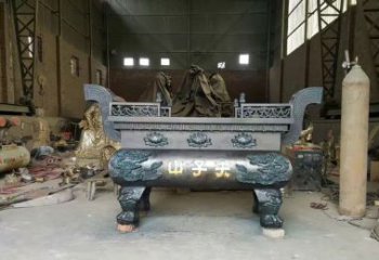 张掖寺庙香炉铜雕12