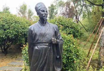 张掖苏东坡铸铜历史文化名人雕像