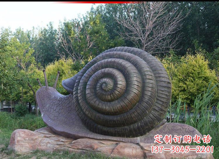 张掖蜗牛铜雕222